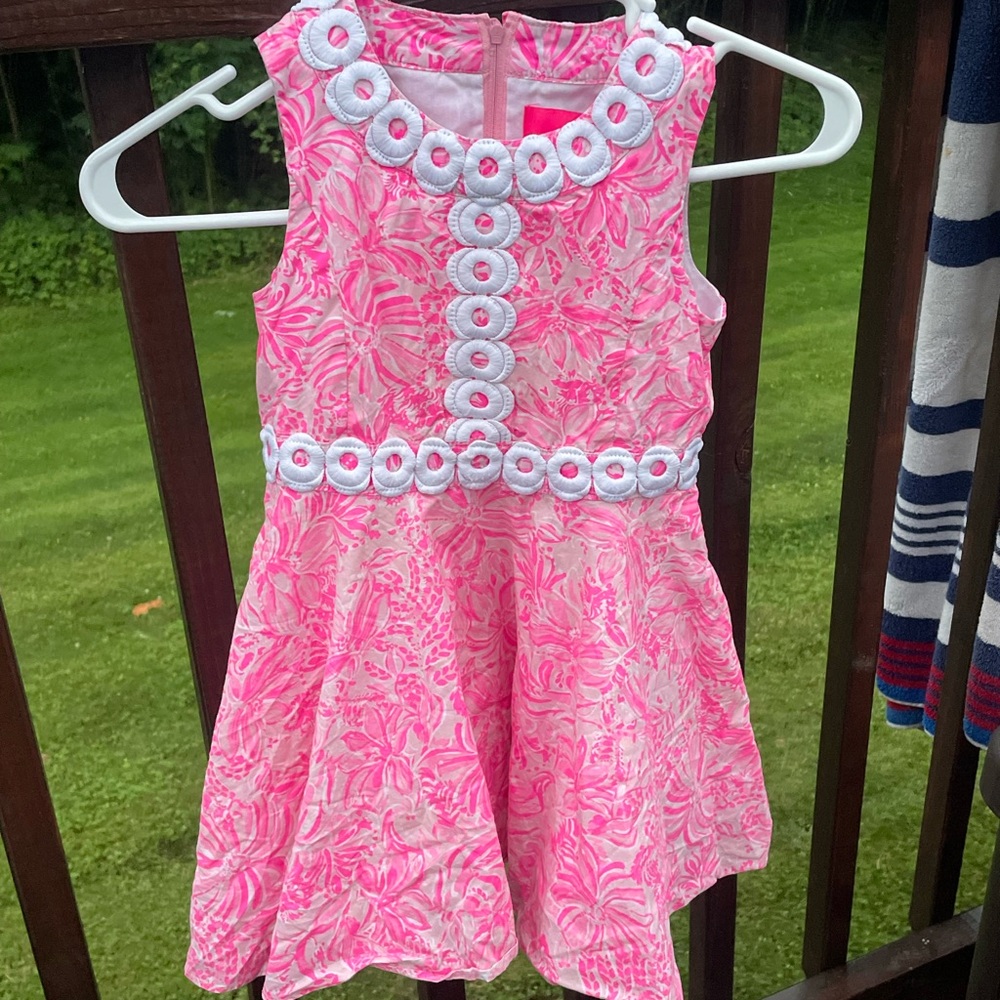 Lilly Pulitzer Vibrant Pink dress SIZE:6